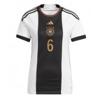 Dámy Fotbalový dres Německo Joshua Kimmich #6 MS 2022 Domácí Krátký Rukáv